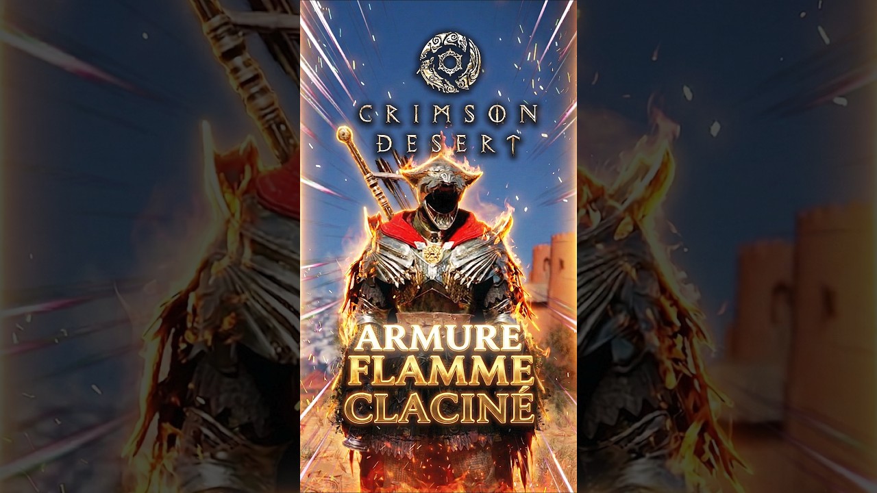 l'Armure de FLAMME CALCINÉ dans Crimson Desert ! Meilleure Armure de Résistance a la Chaleur/Feu