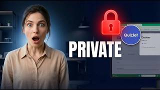How to Make Quizlet Private | Keep Your Flashcards Secure
