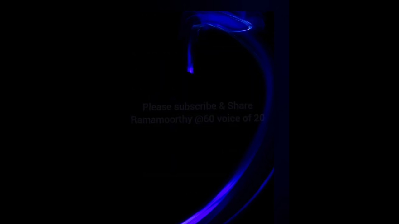 Paal Vannam Paruvam/ Karaoke Track for Male Singers by Ramamoorthy @60 voice of 20