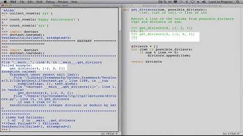2   1   Testing Automatically Using doctest 6 47