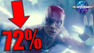 THE FLASH FLOPS EVEN FASTER WITH 72% 2ND WEEKEND DROP - FLOP ALL BUT CONFIRMED!!