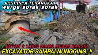 Download Lagu LUAR BIASA BETON LAPIS 3 BIANG KELADI BANJIR KALI APUR ADA LAGI❗️WARGA BERSORAK HEBOH SAAT DIBONGKAR MP3