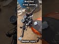 Interceptor 650 to GT 650 handle par converted