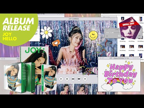 ✨JOY - HELLO✨Special Album 레드벨벳 조이 : 헬로우 스페셜 앨범(포토북,케이스,카세트테이프 버전) 언박싱 프리뷰