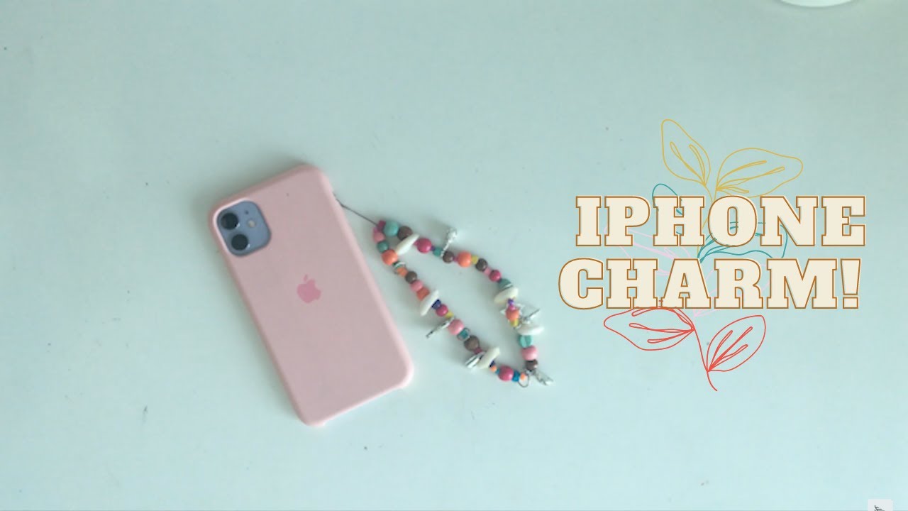 DIY - How To Make Trendy DIY iPhone Charms! l Diy All The Way