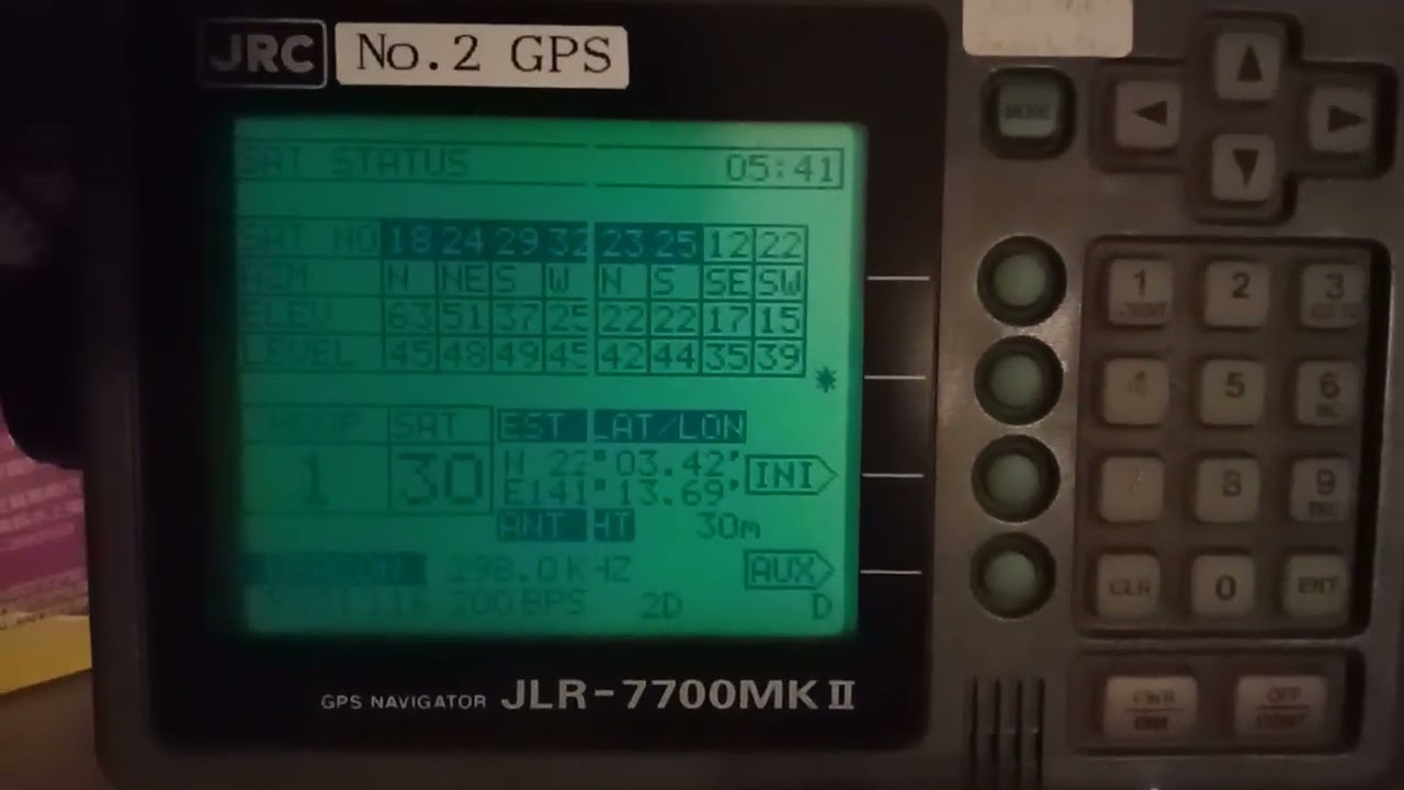 JRC  JLR  _  GPS How to change time