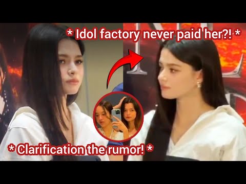FreenBeck BECKY CLARIFY THE RUMOR THAT IDOL FACTORY HASN T PAID HER 