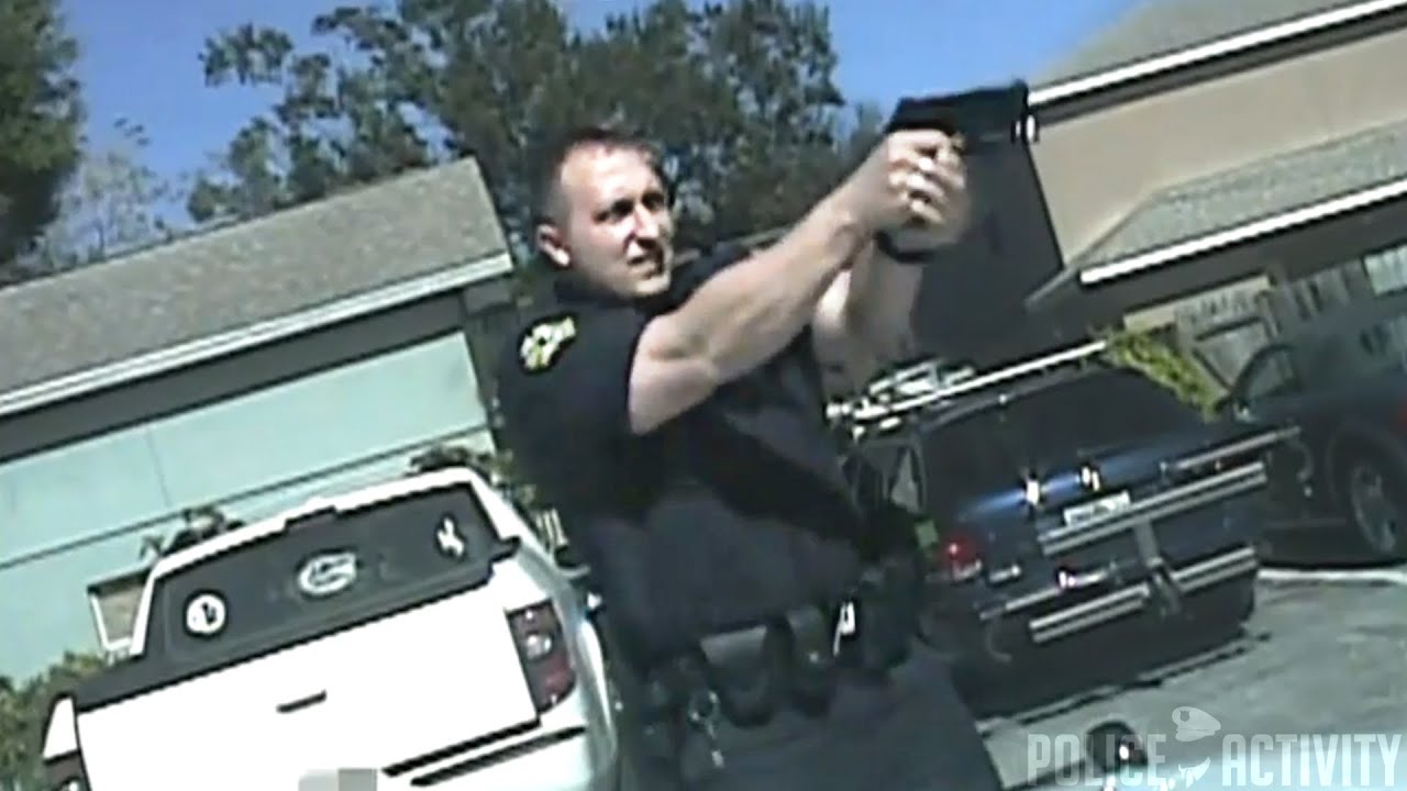 Dashcam Shows Orlando Cops Shooting Carjacking Suspect