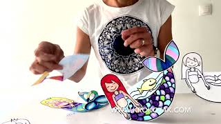 Mermaid + printable templates