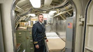 How do Submarine Captains SLEEP, EAT, and RUNS underwater