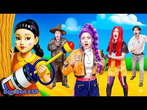 Rumi y Mira son arrastradas al juego de Saja Boy