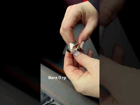 Массивная серебряная печатка с золотом и ониксом. Мужское кольцо перстень серебро 925 и вставка золото 375, видео 1