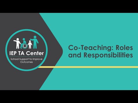Co-Teaching: Roles and Responsibilities