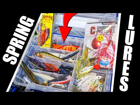 TOP 5 Spring Bass Fishing Lures (Beginner Bass Fishing) 