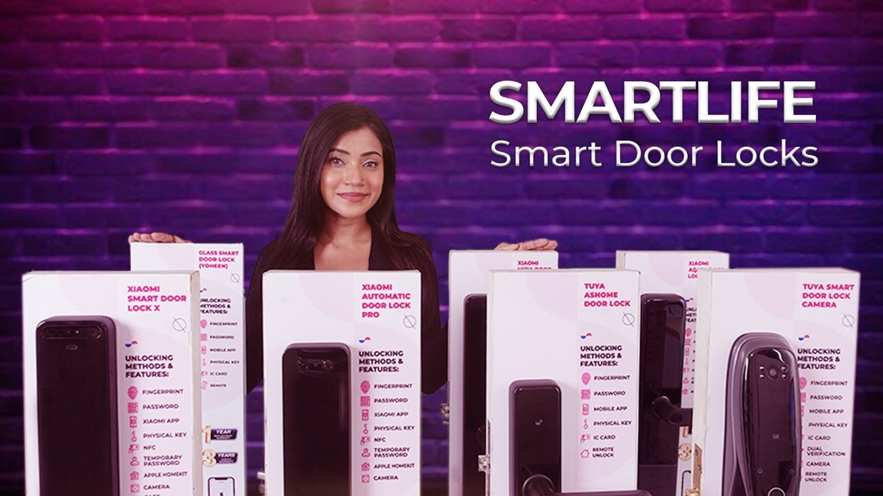 video Smart Knob Door Lock