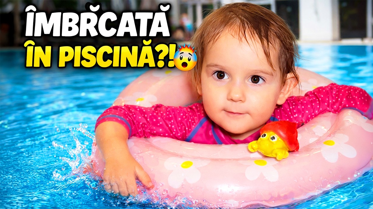 ARIANA CADE ÎMBRĂCATĂ în PISCINĂ 🌊 Cumpărăm PRIMELE Decorațiuni de PAȘTI 🐇