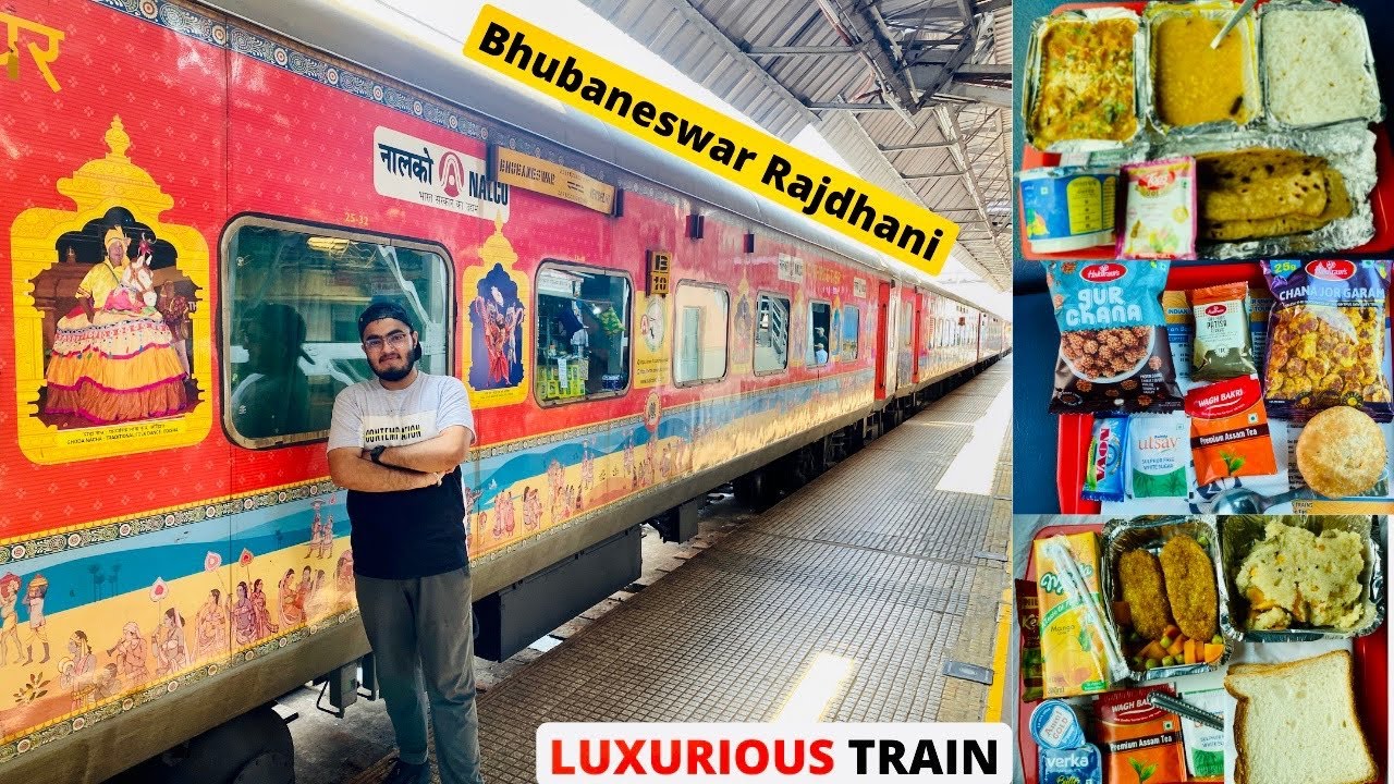 Bhubaneswar Rajdhani 3AC Journey and Food Review ️ ️ *Via Adra* YouTube