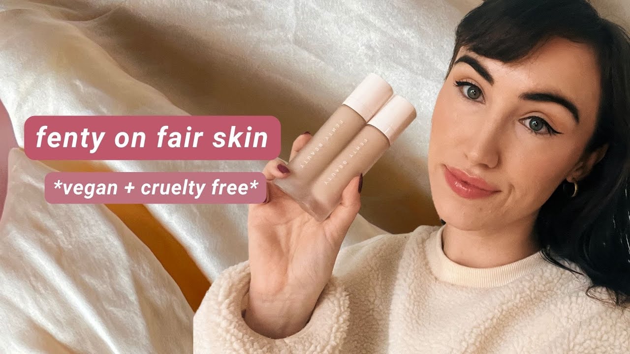 fenty beauty foundation *pale skin review*
