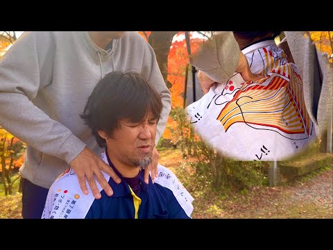 ASMR 画面越しで伝わる最高の肩もみ！酷い肩首の痛みに悩む男性にマッサージ