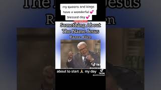 Video thumbnail of "The Late Great Rance Allen ( something about the name Jesus)"