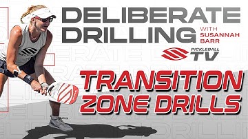 Attack and Reset in the TRANSITION ZONE With These Pickleball Drills 🤩 | Deliberate Drilling Ep. 2