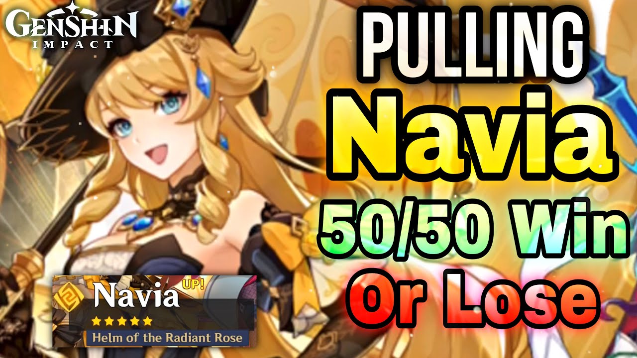 It’s time to get Navia with 50/50 | Genshin Impact [4.3] - YouTube