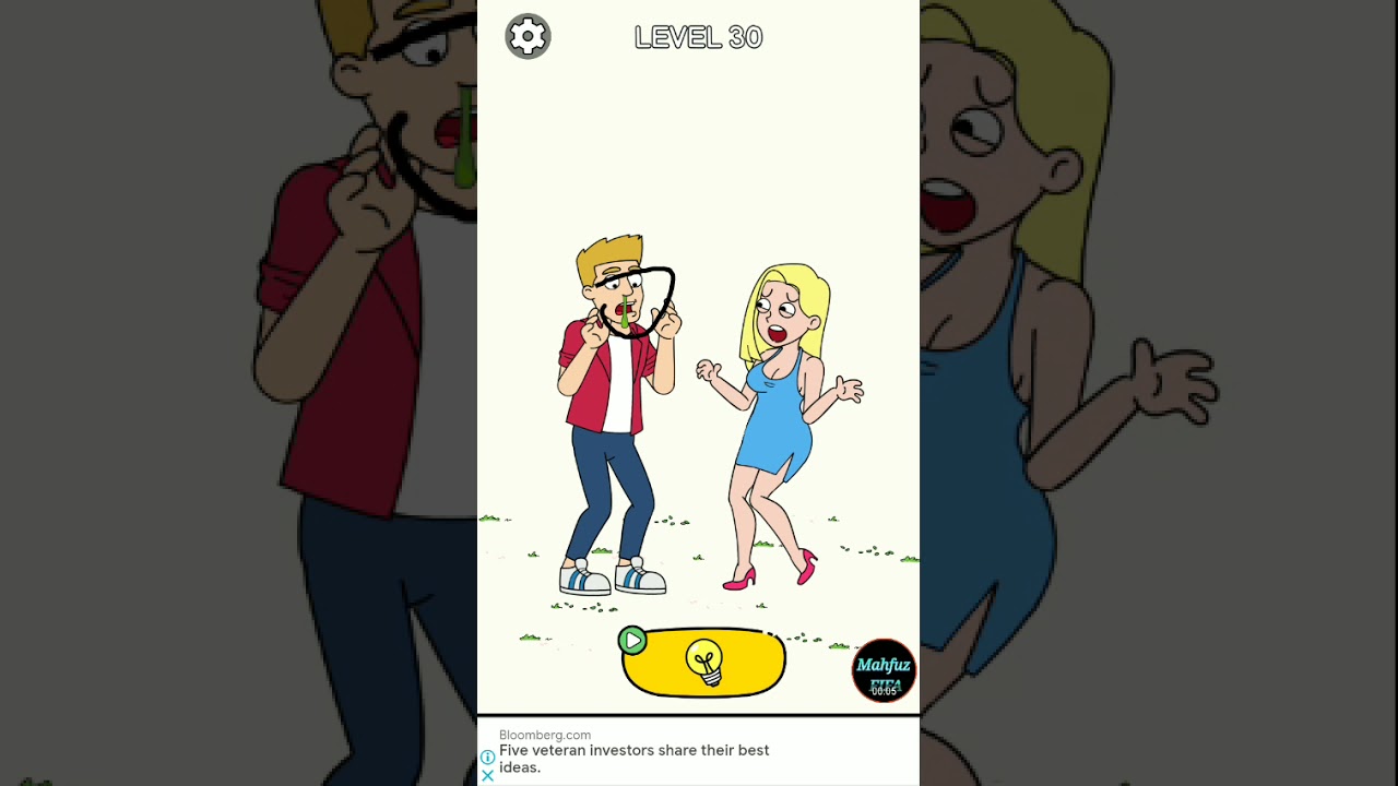 Draw happy story Level 30 🎮🎮 Draw Happy story: Drawing games - DOP love story || Mahfuz FIFA