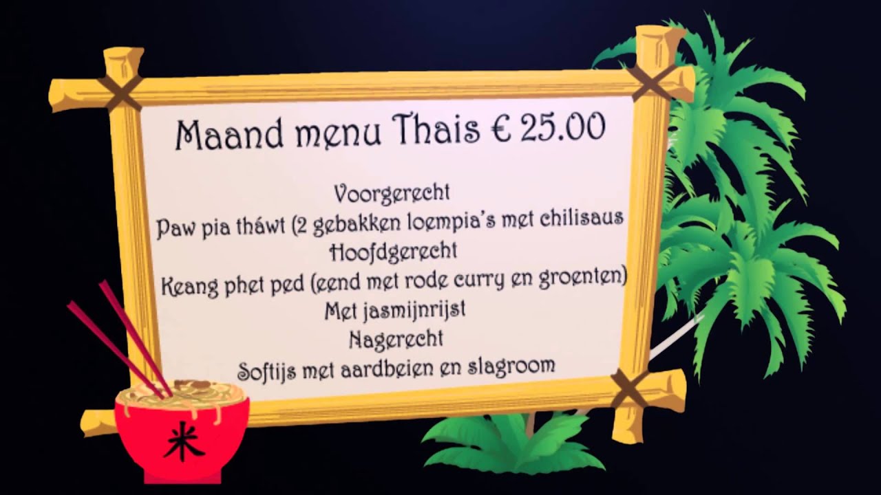 Maandmenu Ootje Eppie