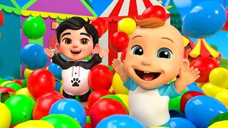 Farm Animals Playtime Adventure for Kids | LuLu Melon Newborn Children Nursery Rhymes