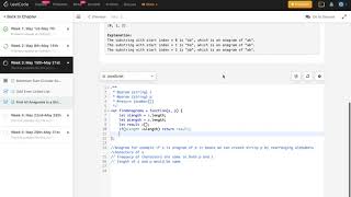Find All Anagrams in a String Javascript Solution
