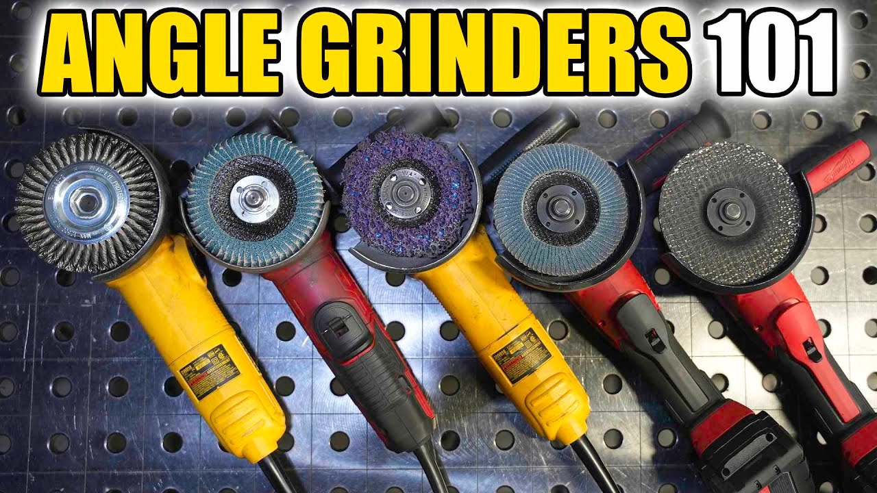 How to Use an Angle Grinder - YouTube