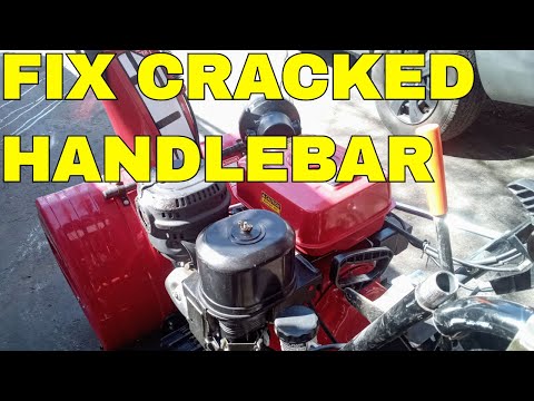 FIX CRACKED HANDLEBARS On A Honda Snowblower ! @HondaSnowblowerEnthusiasts311