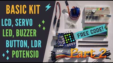 Belajar Arduino pake UNO CH340, LED, Buzzer Alarm, dan Push Button | FREELAB NGOPREK