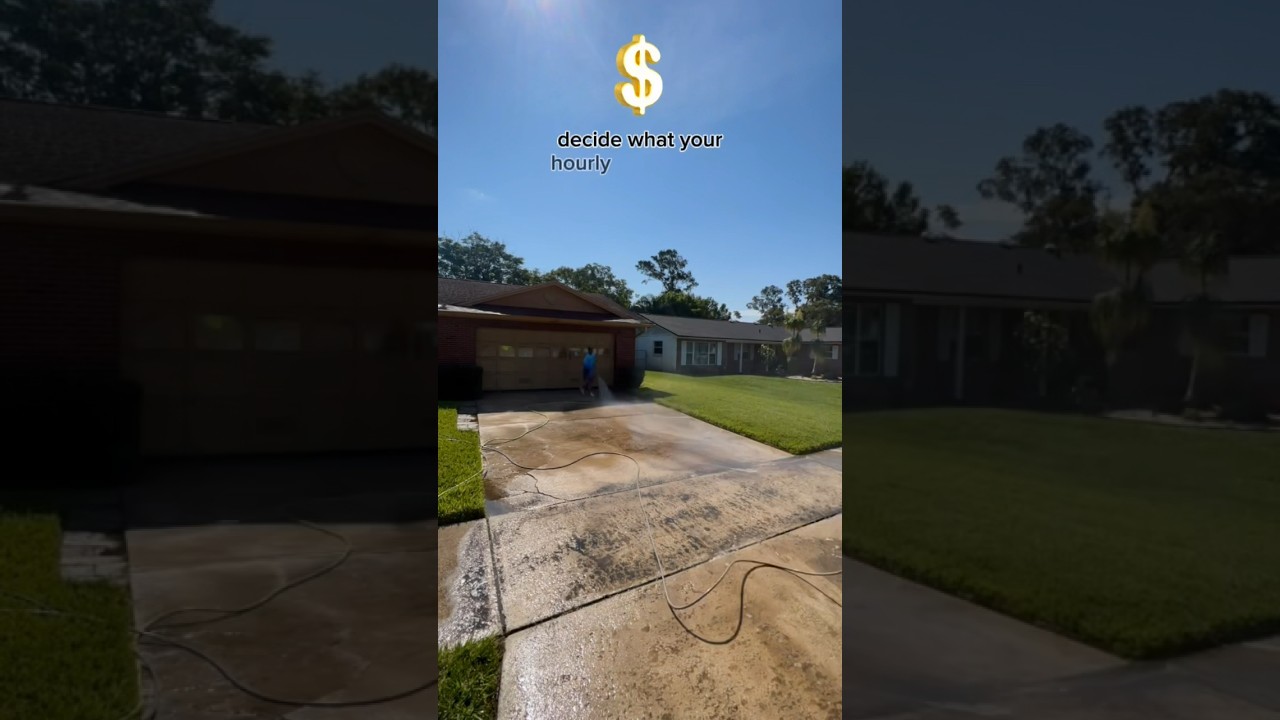 COMMENT HOW YOU CHARGE FOR DRIVEWAY WASHING? 