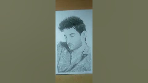 Sushant Singh Rajput Sketch | Miss you SSR😞