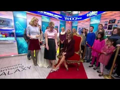 Ginger Zee & Amy Robach - high heels close up & hot legs - March 9, 2015