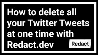 How to delete all Tweets at one time (Updated February 2026)