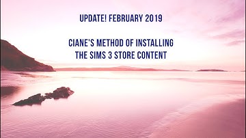 The Sims 3 Store Content Tutorial - UPDATE!!