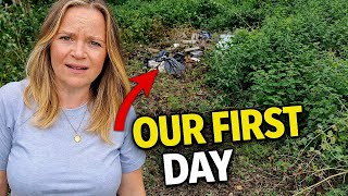 We Finally Got an Allotment… But Look at the State of It 😳 | Clearing Day 1