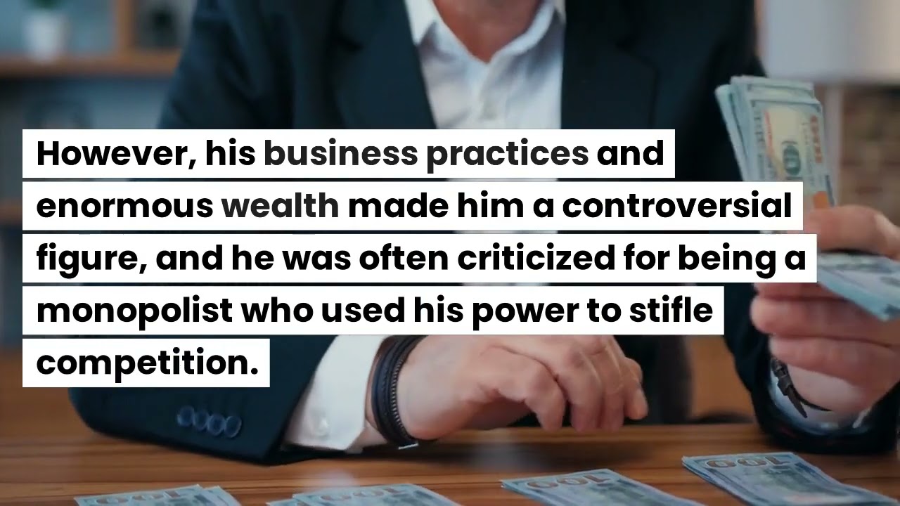 American industrialist and philanthropist(The Great John D. Rockefeller)