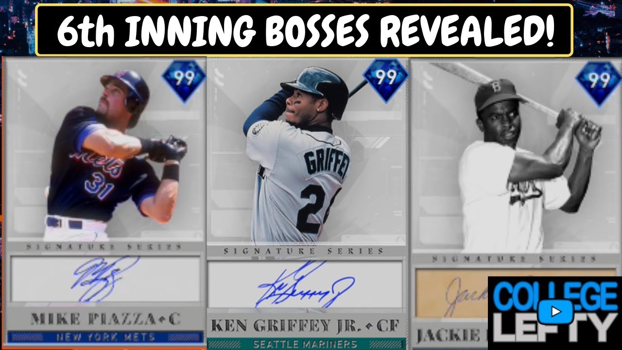 6th Inning Bosses Revealed! 8 New Signature Series Cards Released in MLB The Show 19!