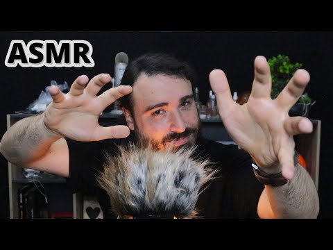 ASMR MASAJE EN EL PELUDO Y SUAVE ANTIPOP | CARICIAS POR TU CUERPO | TAPPING EN TU CABEZA | #ASMR