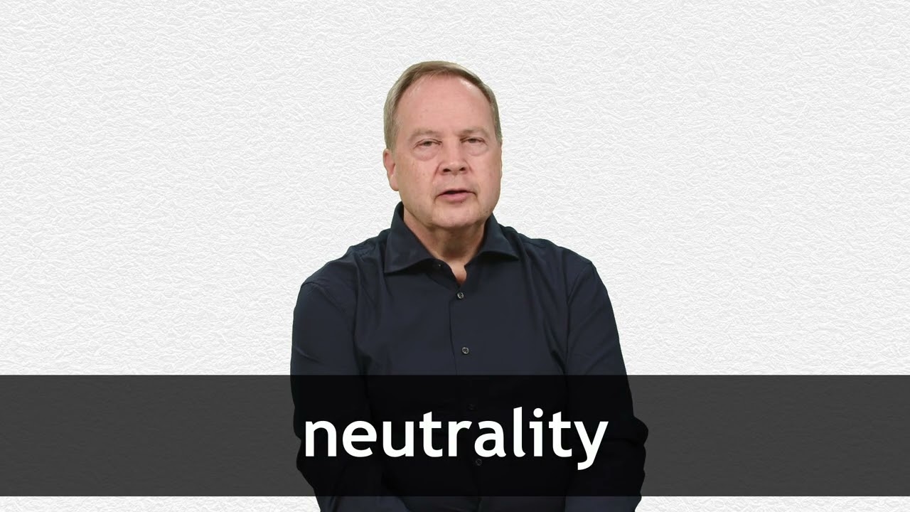 How to pronounce NEUTRALITY in American English