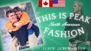 VINTAGE 1997 J.CREW CATALOGUE FLIP THROUGH - Peak of North American aesthetic?