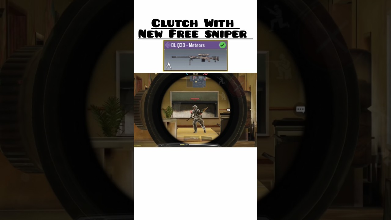 Clutch With DLQ33 Sniper 