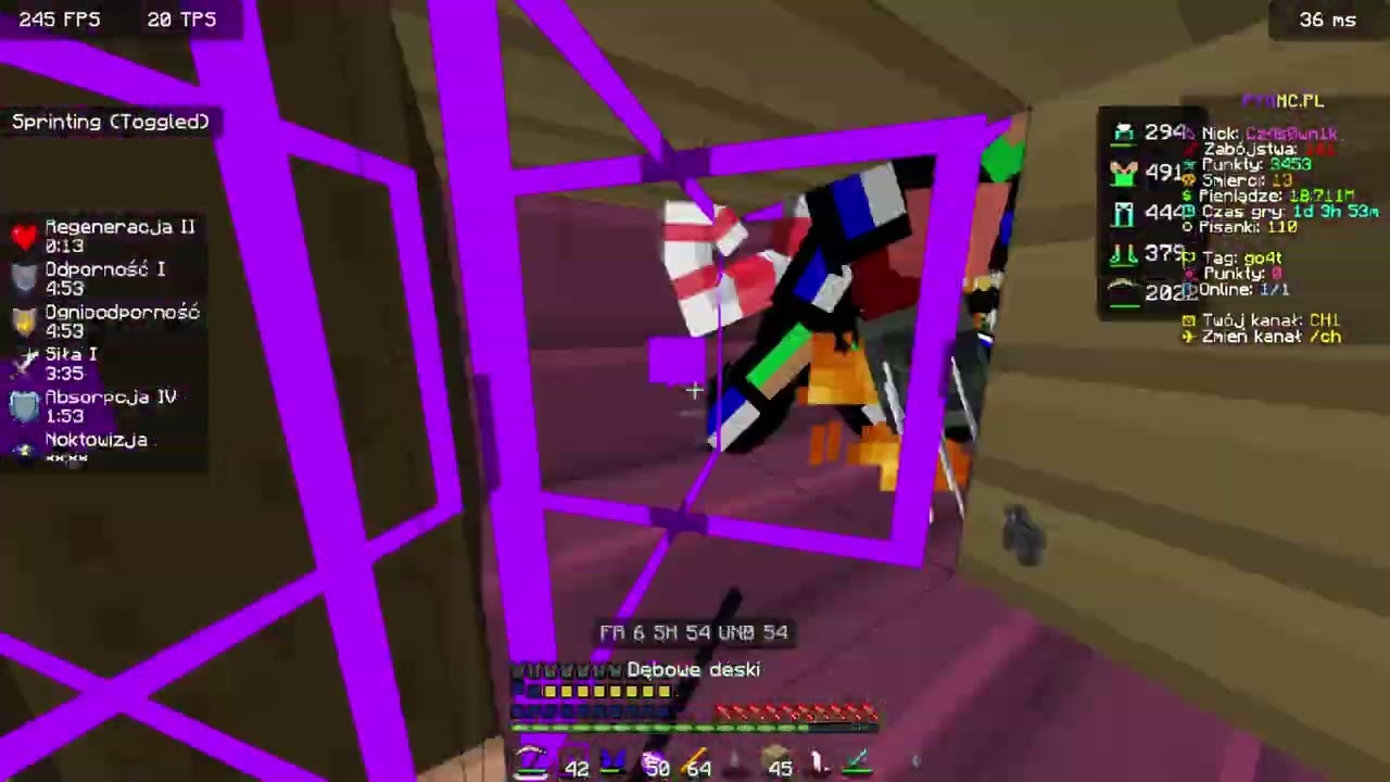 Dominacja pykmc.pl boxpvp z top 1 klanem + konkurs