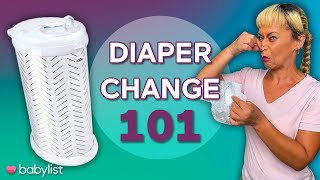 How To Change A Diaper EASY!! *step by step guide* | Babylist