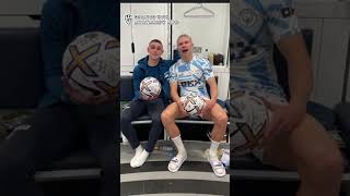 Haaland And Phil Foden Are Now Best Friends