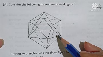 Three dimensional figure problem/triangle calculation /Apsc/CSAT model paper solution/