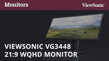 ViewSonic VG3448 21:9 WQHD Monitor